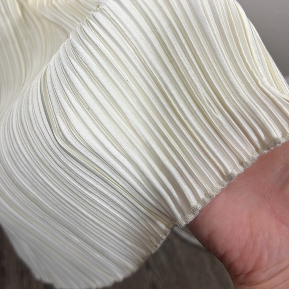 House of Harlow 1960 x REVOLVE Tyler Pleated Gown in Ivory - Picture 9 of 12